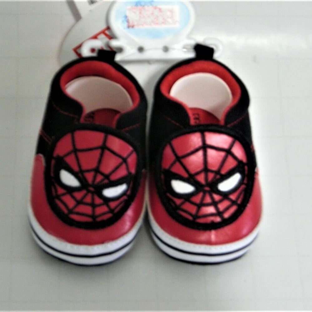 Baby Crib Shoes Marvel Spider-Man Size 3-6 Months - Picture 4 of 4